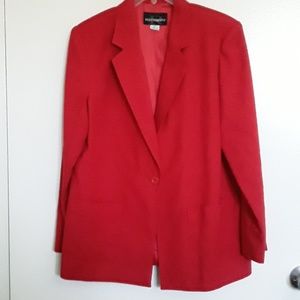 Requirements Vintage Blazers Red Size 12